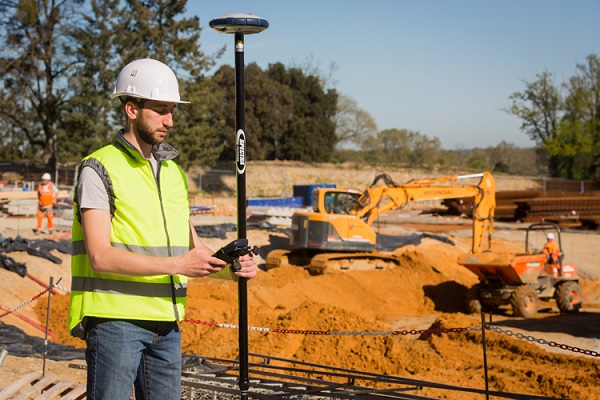 Landmeten met een GPS systeem