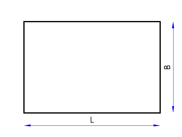 Oppervlak meten, rechthoek