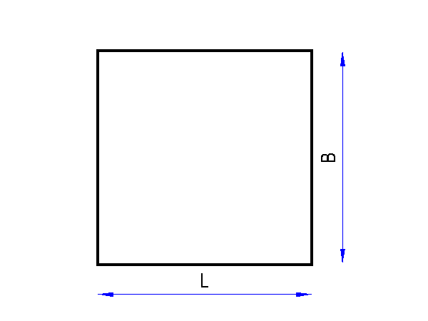 Oppervlak meten, vierkant